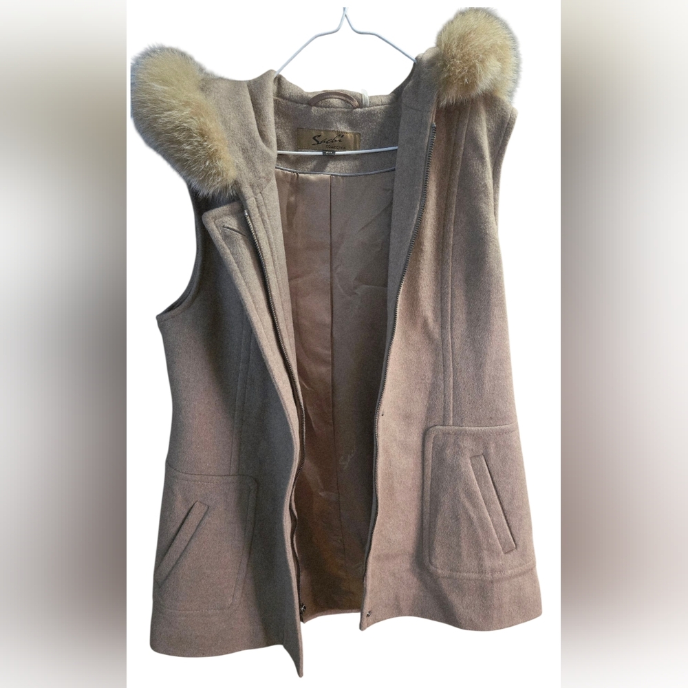 Real Lambswool Fur Vest